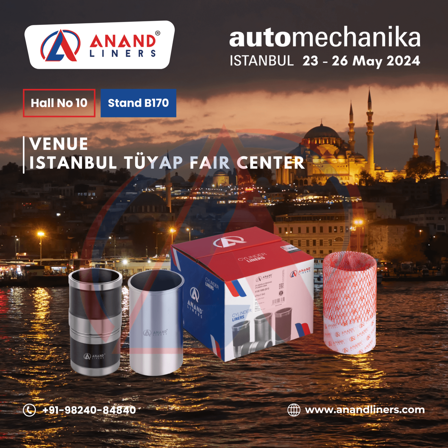 Automechenika Istanbul Anand Liners